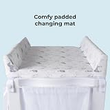 My Babiie Samantha Faiers Safari Baby Bath and Changing Unit White view 2