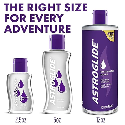 Astroglide Water Based Lube (12 Fl Oz), Liquid Personal Lubricant, for Men,  Women and Couples, Safe for Toys, Value Size in Kenya | Whizz Lubricants
