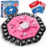 Word Game Family Board Game with Digital Display Timer for Kids and Adults | Fast-Paced 24-Letter Word Game with 2 Modes &amp; 35 Cards for Family Game Nights and Parties, Ages 3 &amp; Up, 2-8 Players