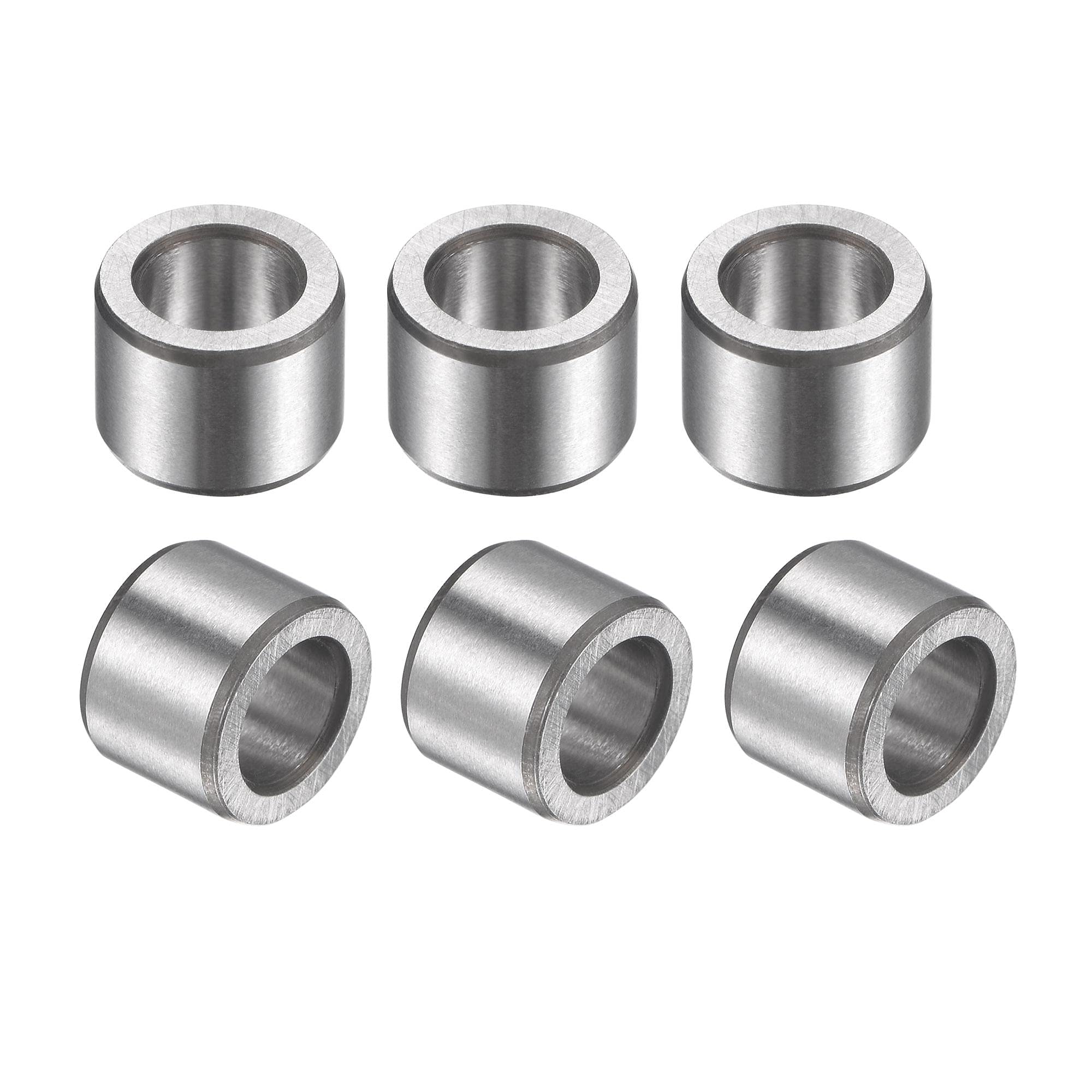 sourcing map Sleeve Bearings 5mmx8mmx6mm Chrome Steel Oilless Bushing 6pcs — image 1