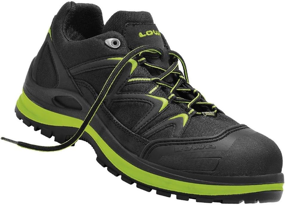 Elten 5303-39 Size 39 S3"Lowa Innox Work GTX Lime LO" Safety Shoe - Multi-Colour