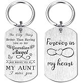 Laluminter Memorial Gifts for Men Women, Sympathy Gift Keychain, In Memory of Loved Ones Keepsake Ornaments