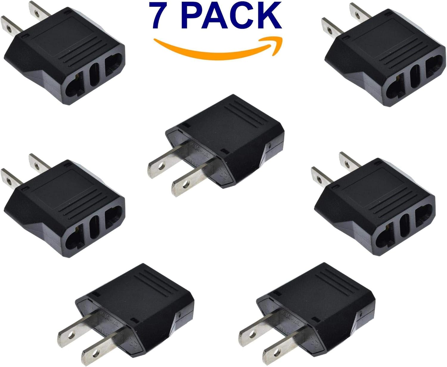 European to US Plug Adapter, Australia China Italy Switzerland Europe To US Plug Adapter, Best Simple Easy To Use Fireproof Safe US Travel Adapter, EU To US Plug Adapter, Outlet Adapter Europe To USA.: Home Audio & Theater