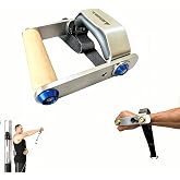 Side Lateral Raise Trainer, Cable Machine Attachment, Professional Heavy Duty Lateral Raise Exercise Handle for Gym Pulley System, Alloy Construction Workout Equipment for Home Gym