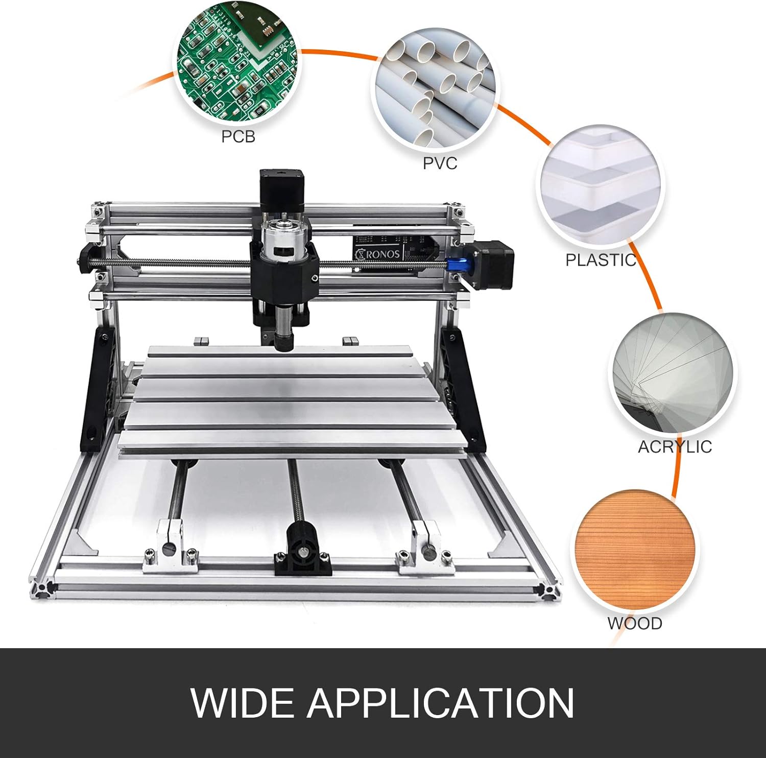 VEVOR CNC 3018 CNC Router Kit 3 Axis CNC Router Machine GRBL Control