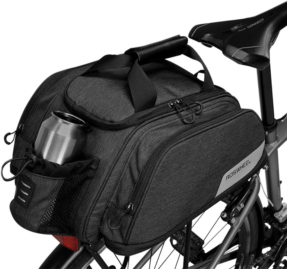 COTEetCIBike Rear Rack Bag 10L Bike Insulated Trunk Bag Water Resistant Bicycle Seat Cargo Bag Cycling Luggage Bag