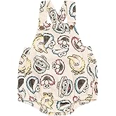 Sesame Street Cotton Gauze Matching Family Outfits Dress & Romper & Shorts Set Newborn to Little Kid Sizes (Newborn - 7-8)