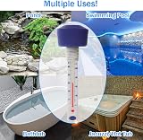 Brannan Floating Pool Thermometer with Blue Float - Pool & Spa Accessory view 5