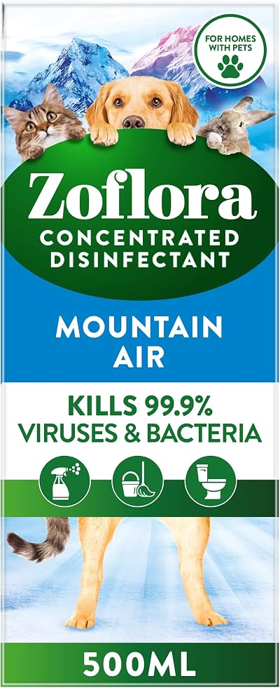 Zoflora Mountain Air Concentrated Disinfectant 500 ml Multi-Surface