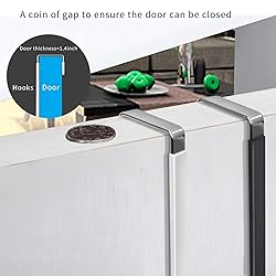 FYY 6PCS Over The Door Hooks, Door Hangers Hooks