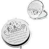 BAUNA The Musical Gift Musical Fan Gift Theatre Pocket Mirror for Friend Family Drama Lover Gift (Just Because CMS)