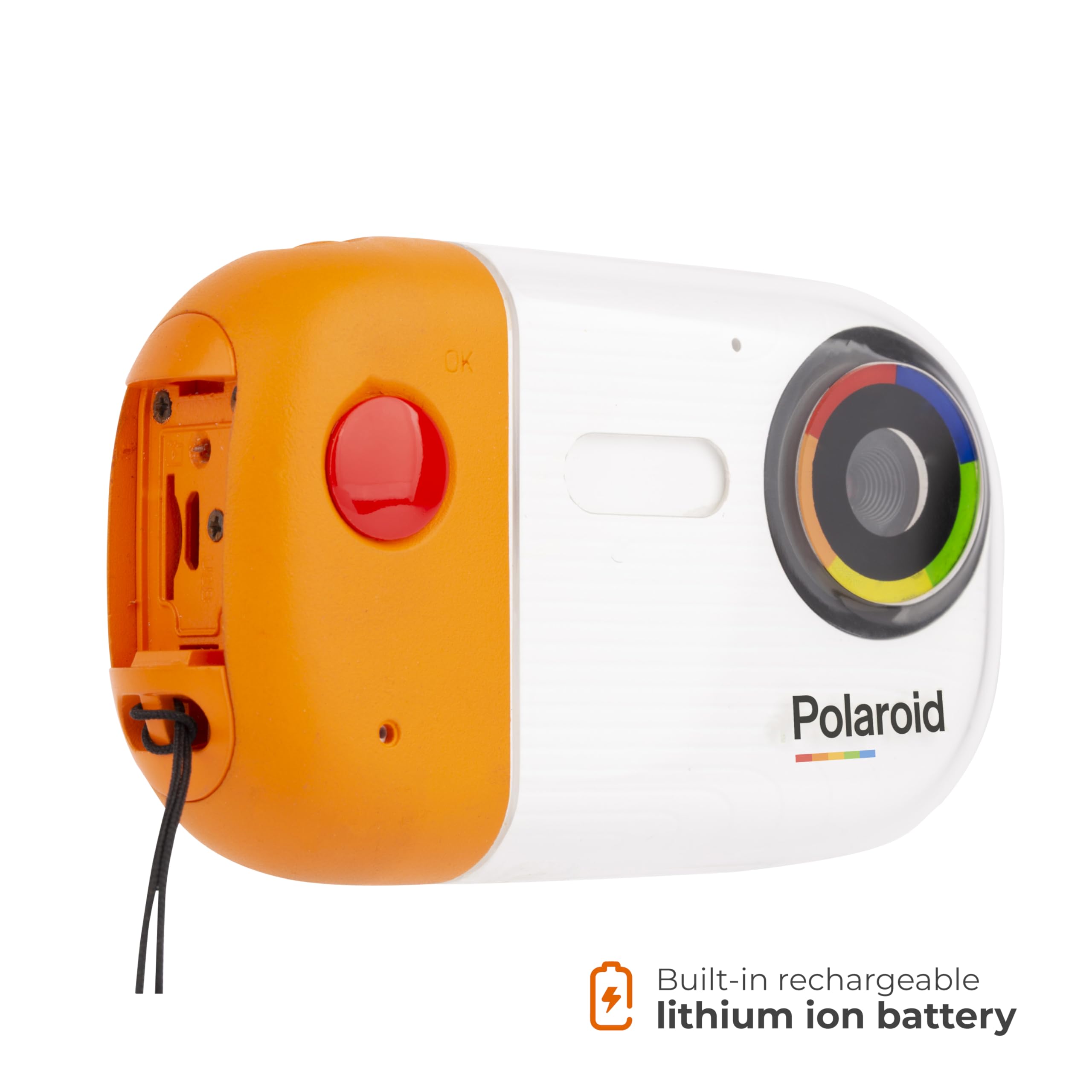 Polaroid Underwater Camera - 18MP 4K UHD, Waterproof for Snorkeling & Diving with LCD Display, USB Rechargeable
