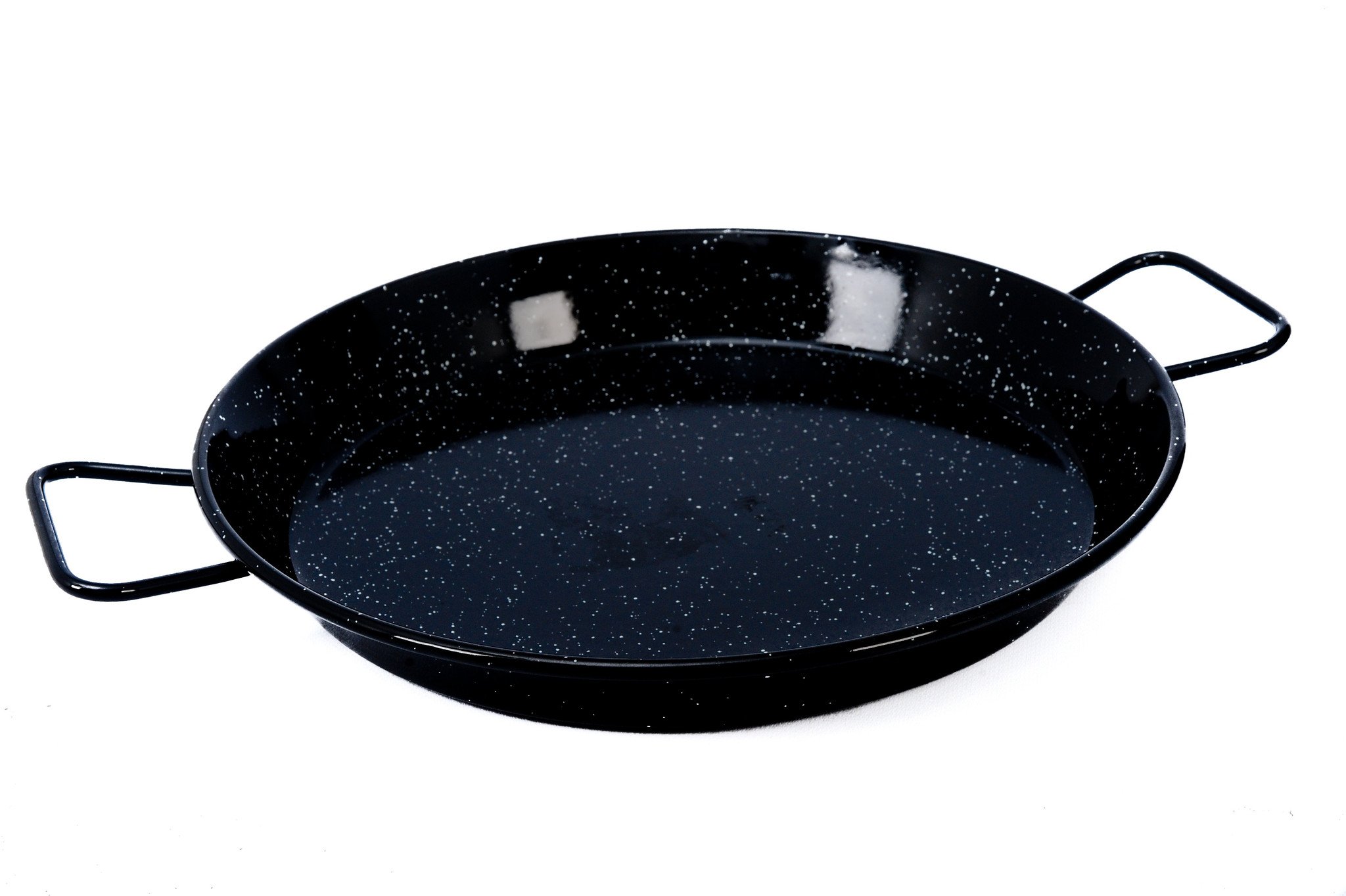 Vaello La Valenciana Enameled Steel Valley Panel Paella Pan, 28 Cm