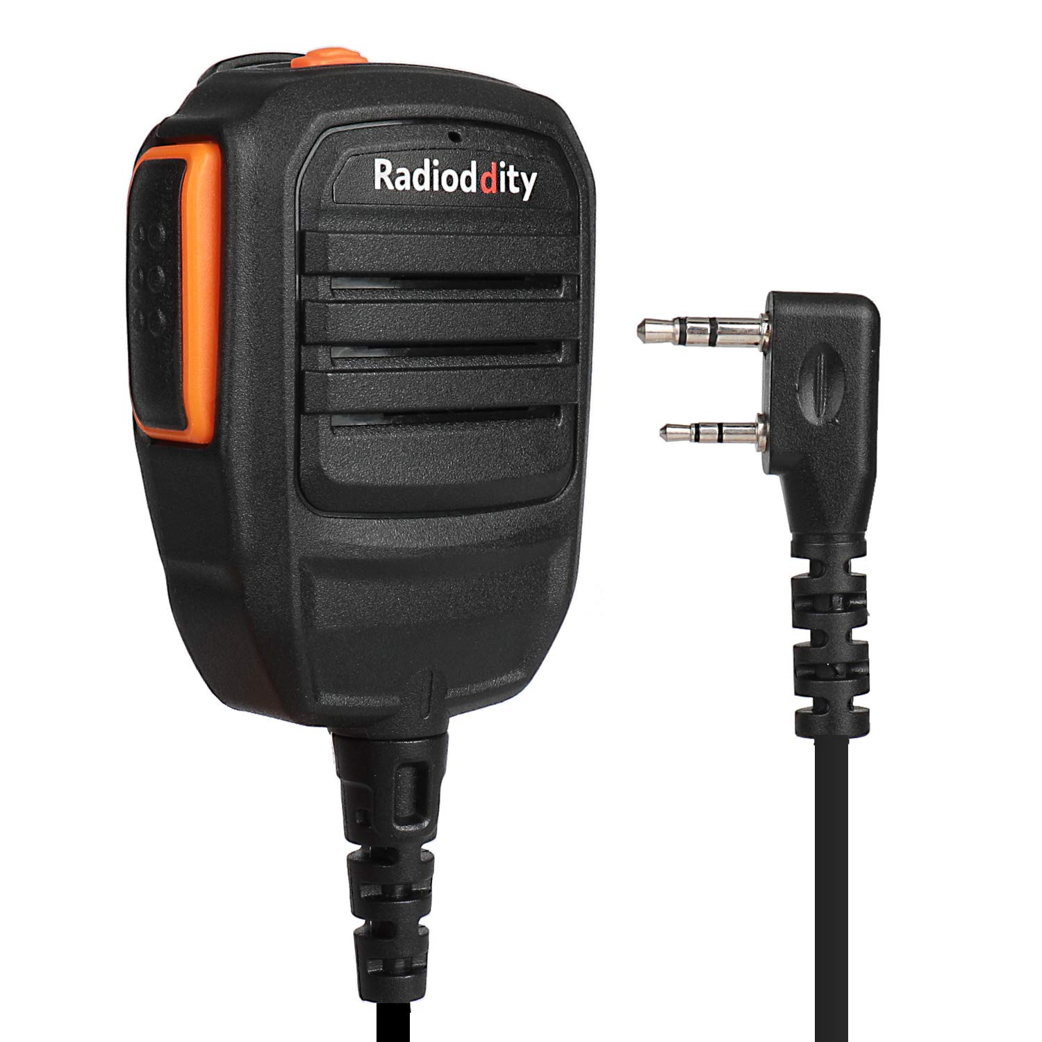Radioddity RS22 Remote Speaker Mic, Compatible with Baofeng TYT WouXun Kenwood Two Way Radio Walkie Talkie Transceiver, UV-5RTP GT-3TP GT-5TP BF-F8HP UV-82HP UV8000E