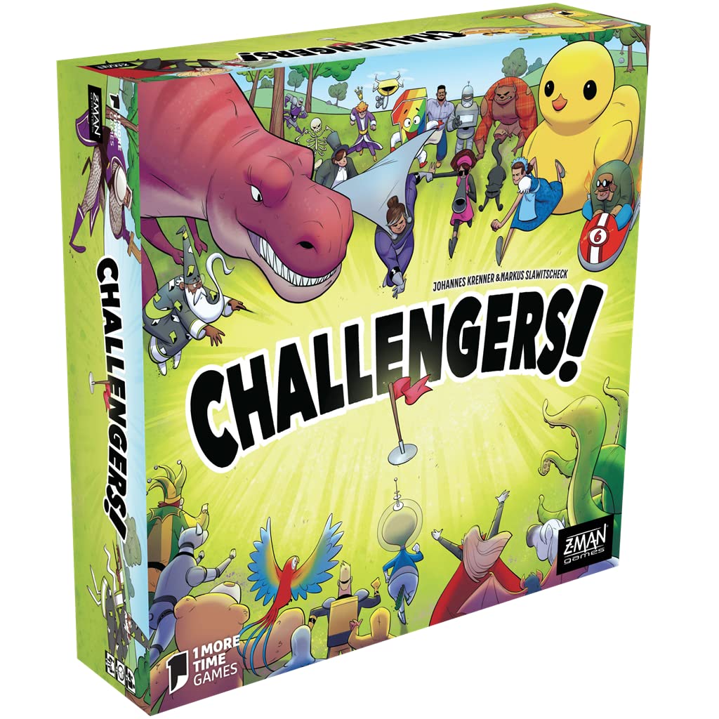 Asmodee Challengers - Board Game - For 1 to 8 Players - Ages 8 and Up
