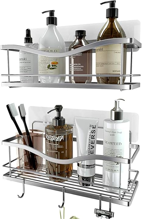 KINCMAX Shower Caddy Bathroom Shelf, No 