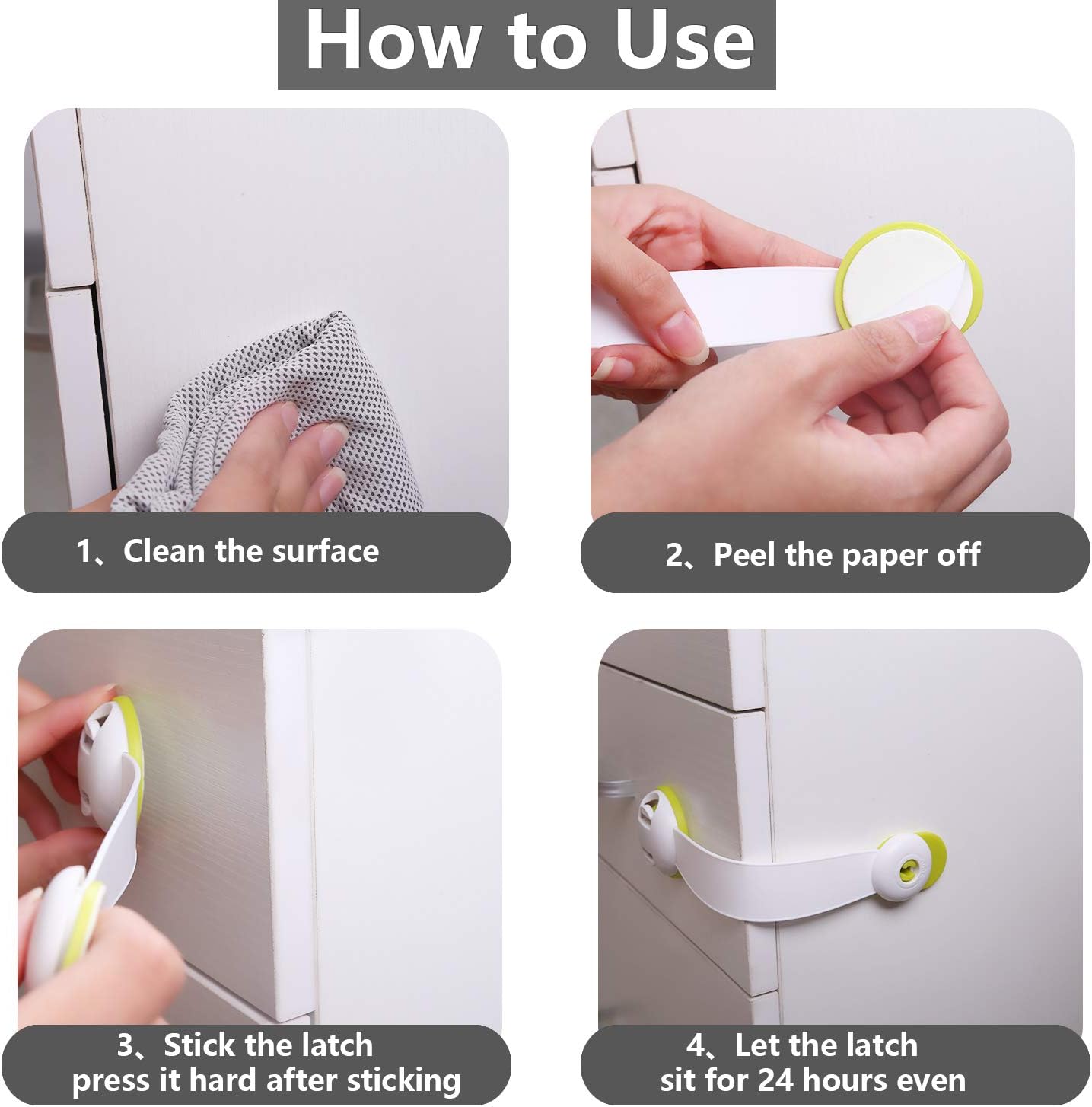 self adhesive cupboard locks