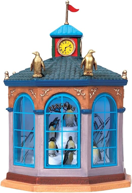 Penguins House Lemax Christmas Village Table Accent Amazon.co.uk