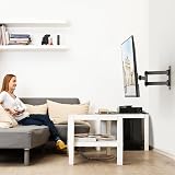 BONTEC TV Wall Mount 13-42 Inch Full Motion Up to 20kg VESA 200x200 view 8