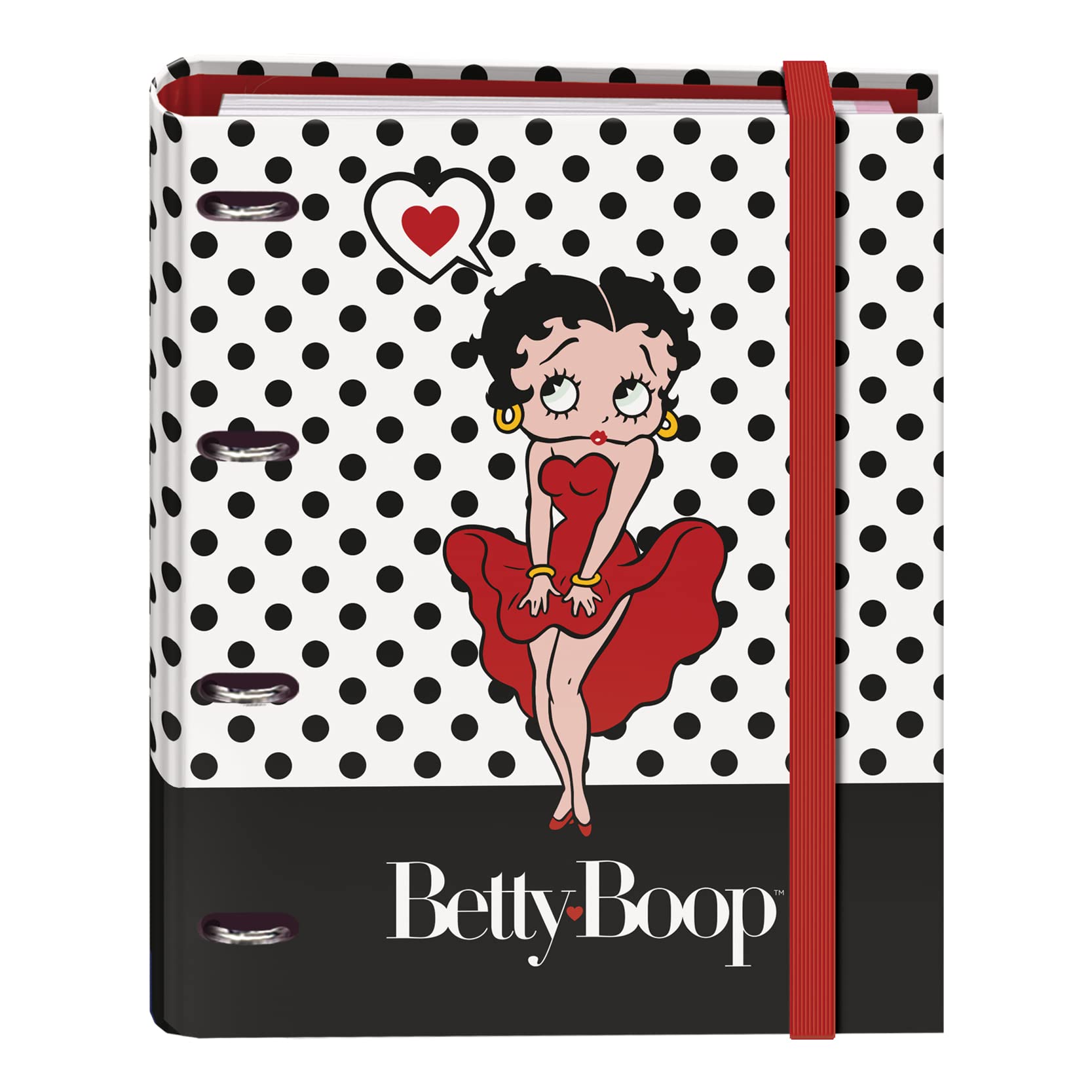 Dohe - Folder Refillable A4 Rings 35 mm FSC Mix AEN-COC-000243 - Betty Boop