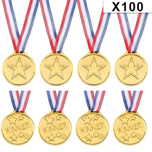 Gold Medals Kids First Place 1st Prize School Winners Sports Awards