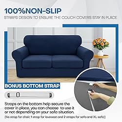 XINEAGE 2024 Newest 3 Pieces Couch Covers for 2