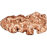 Kidz Rocks Pure Copper Nugget 1" 1/2 to 1 Oz Tumbled Polished Rock Mineral | Native copper is a form of copper that occurs as a natural mineral and is a chemical element with symbol Cu.