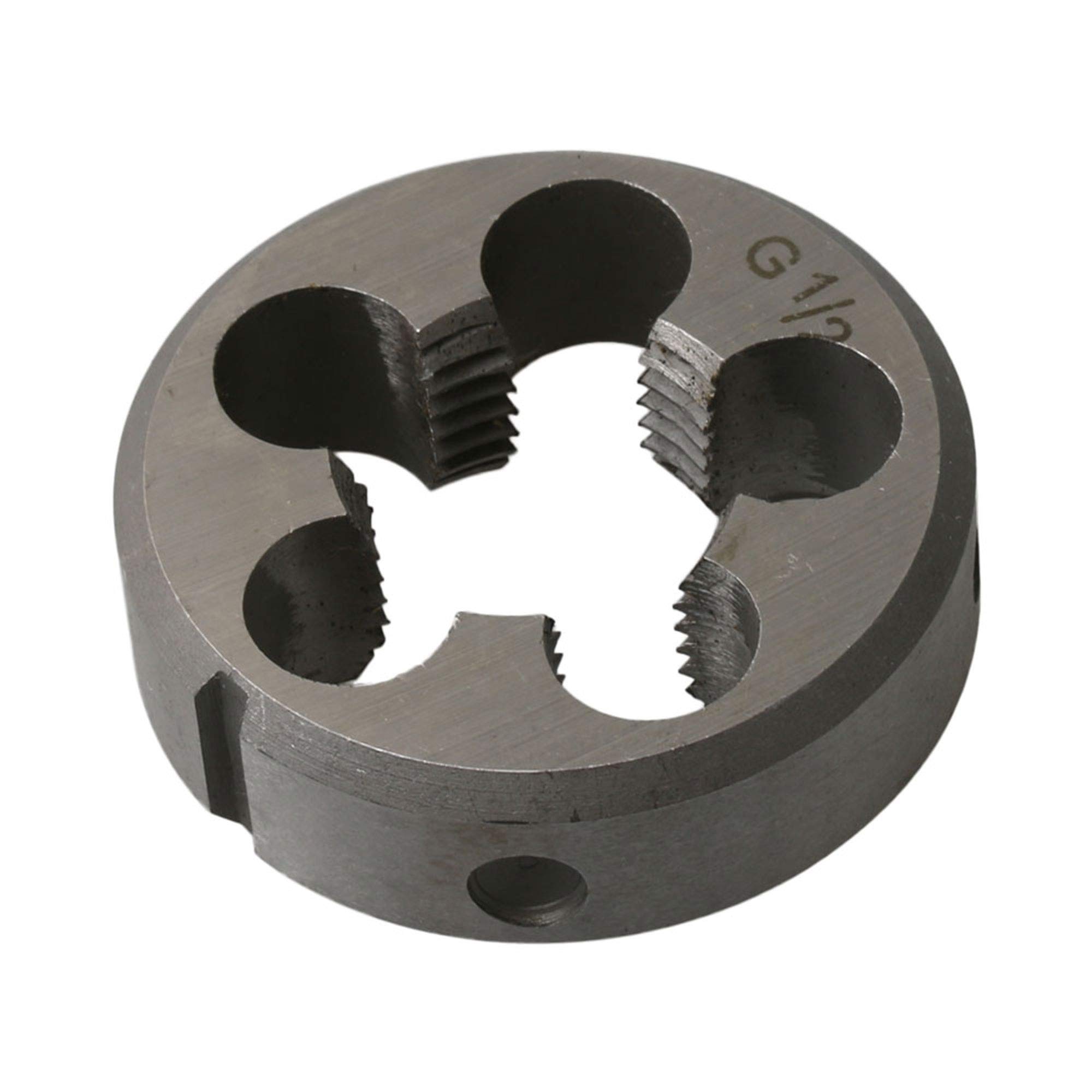 Yibuy Round Machine Threading Screw Die BSP 1/2 for Cutting External Threads