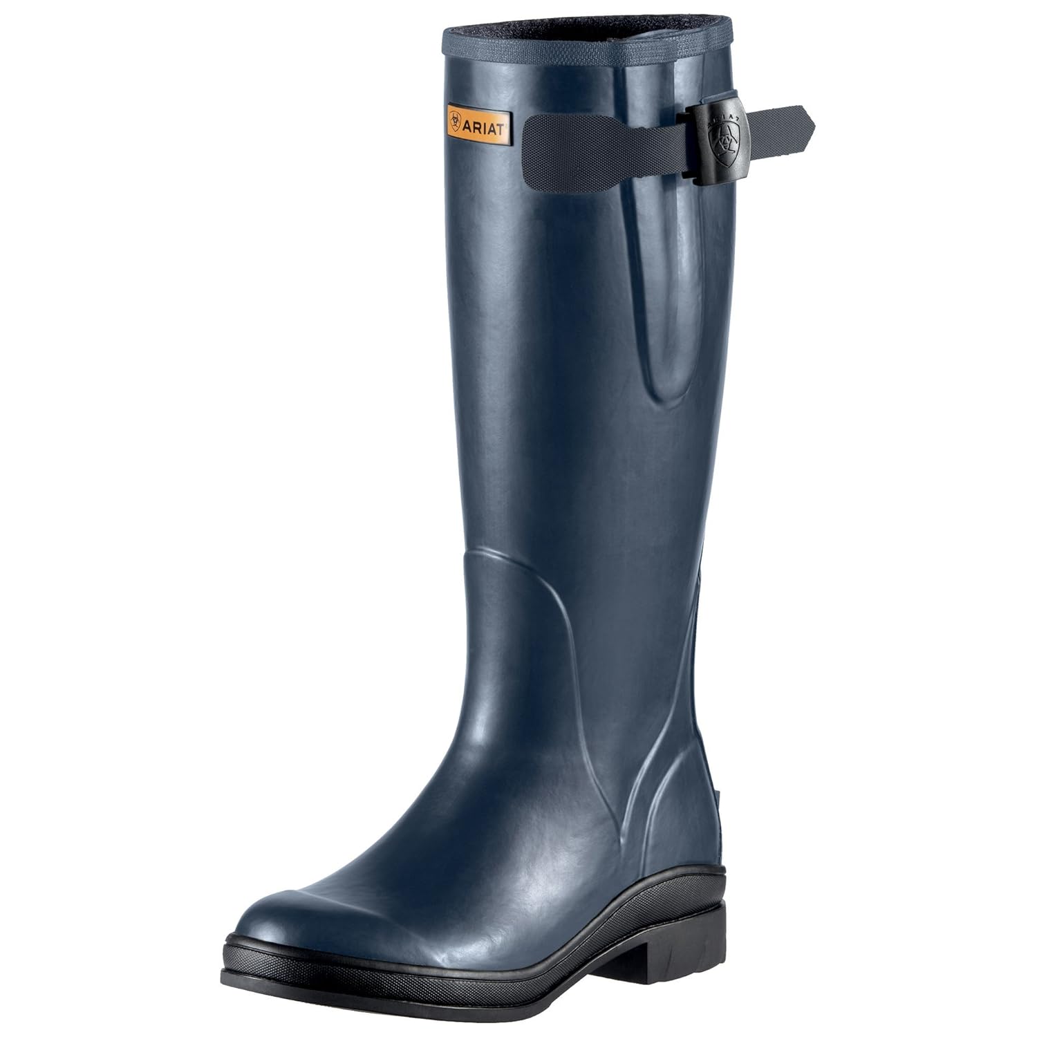 ARIAT Mudbuster Damen Wellington/Reitstiefel Navy Blau Adults 8.5