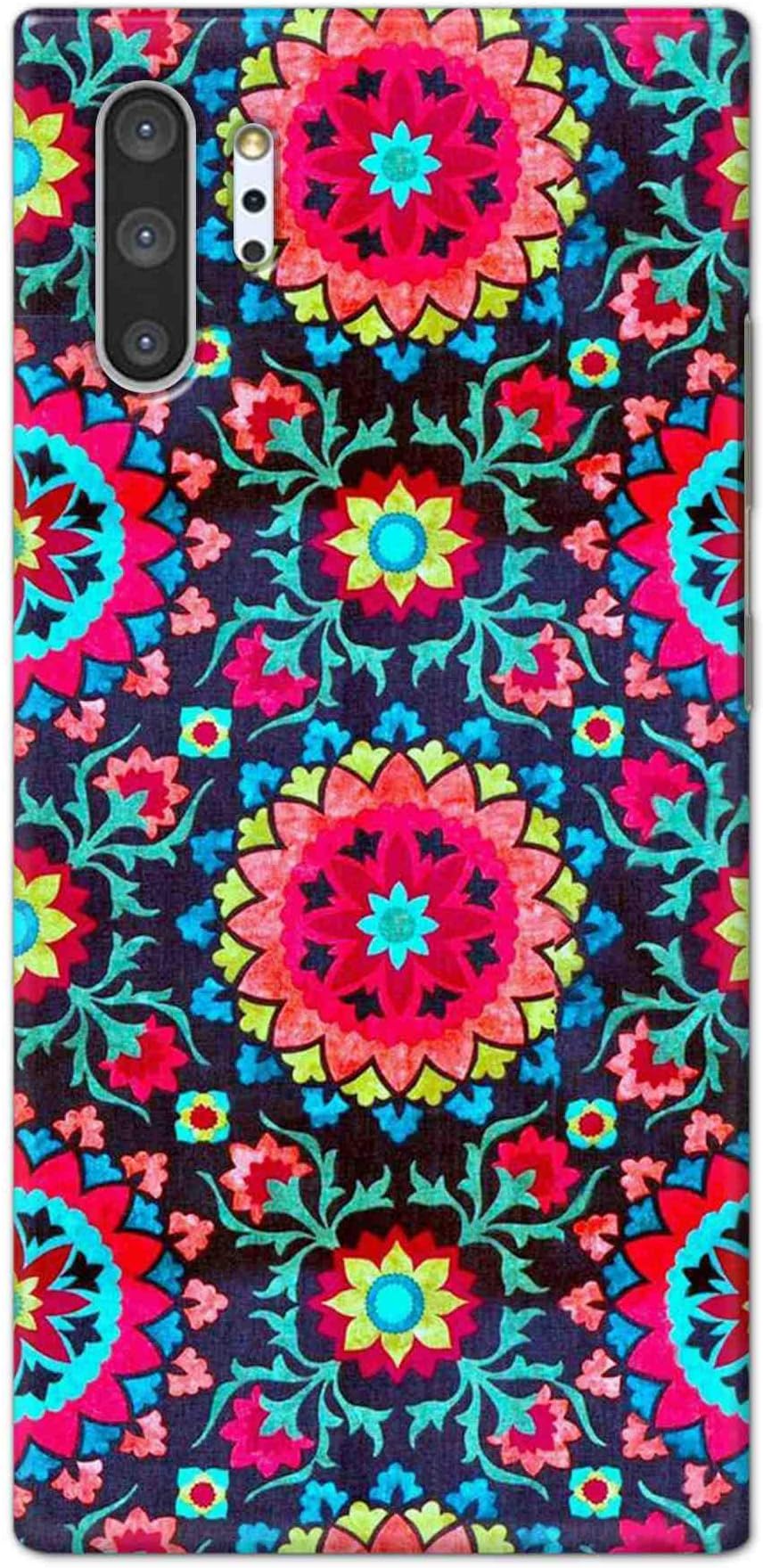 Picwik® Designer Printed Back Cover/Hard Case for Samsung Galaxy Note 10 Plus (Flower Designs/Pattern) - J774