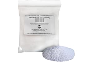NatureJam Calcium Propionate Powder for Baking 1 Pound Bulk Bag