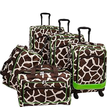 it animal print luggage