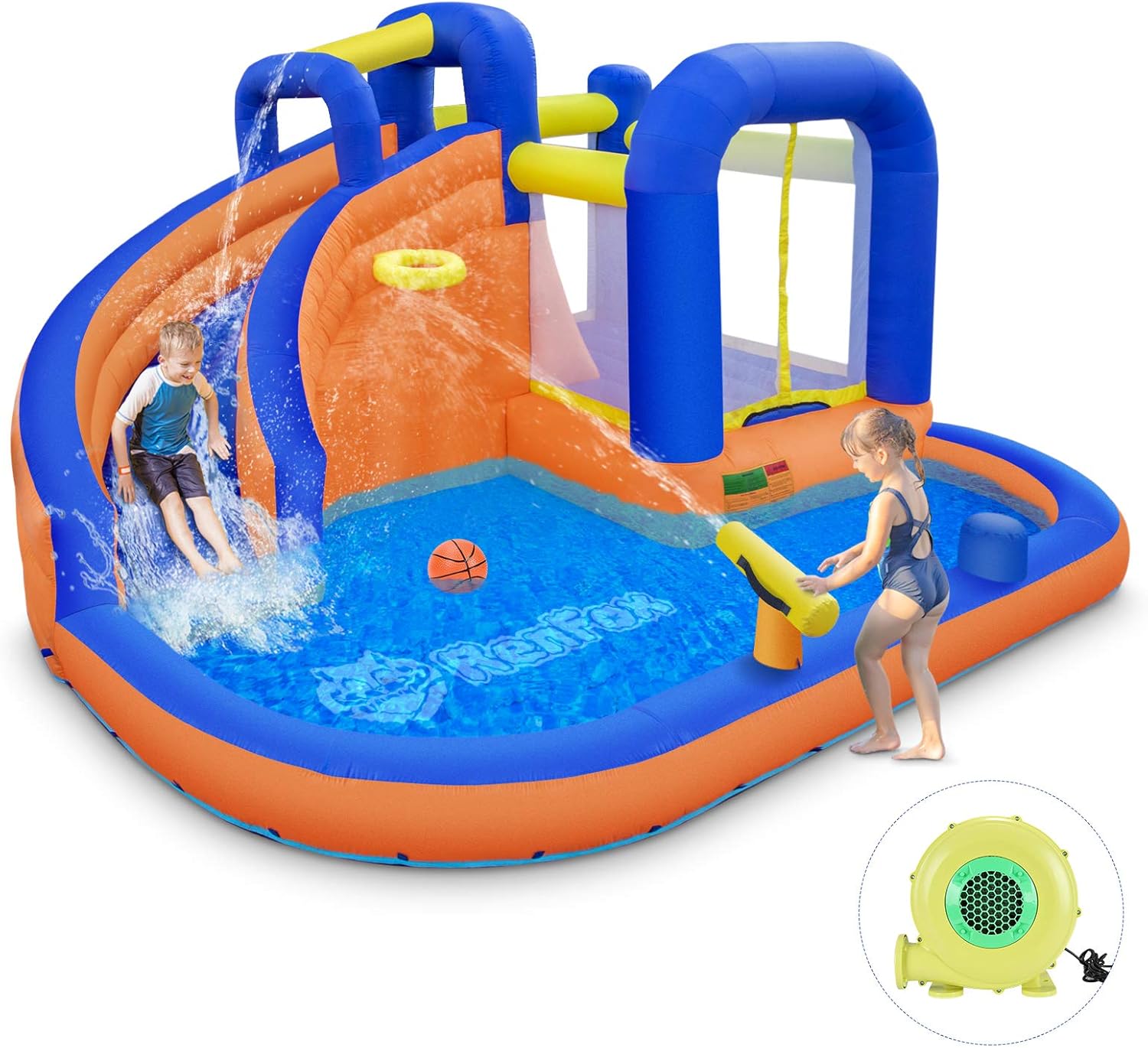 RenFox Inflatable Waterslide, Extra 