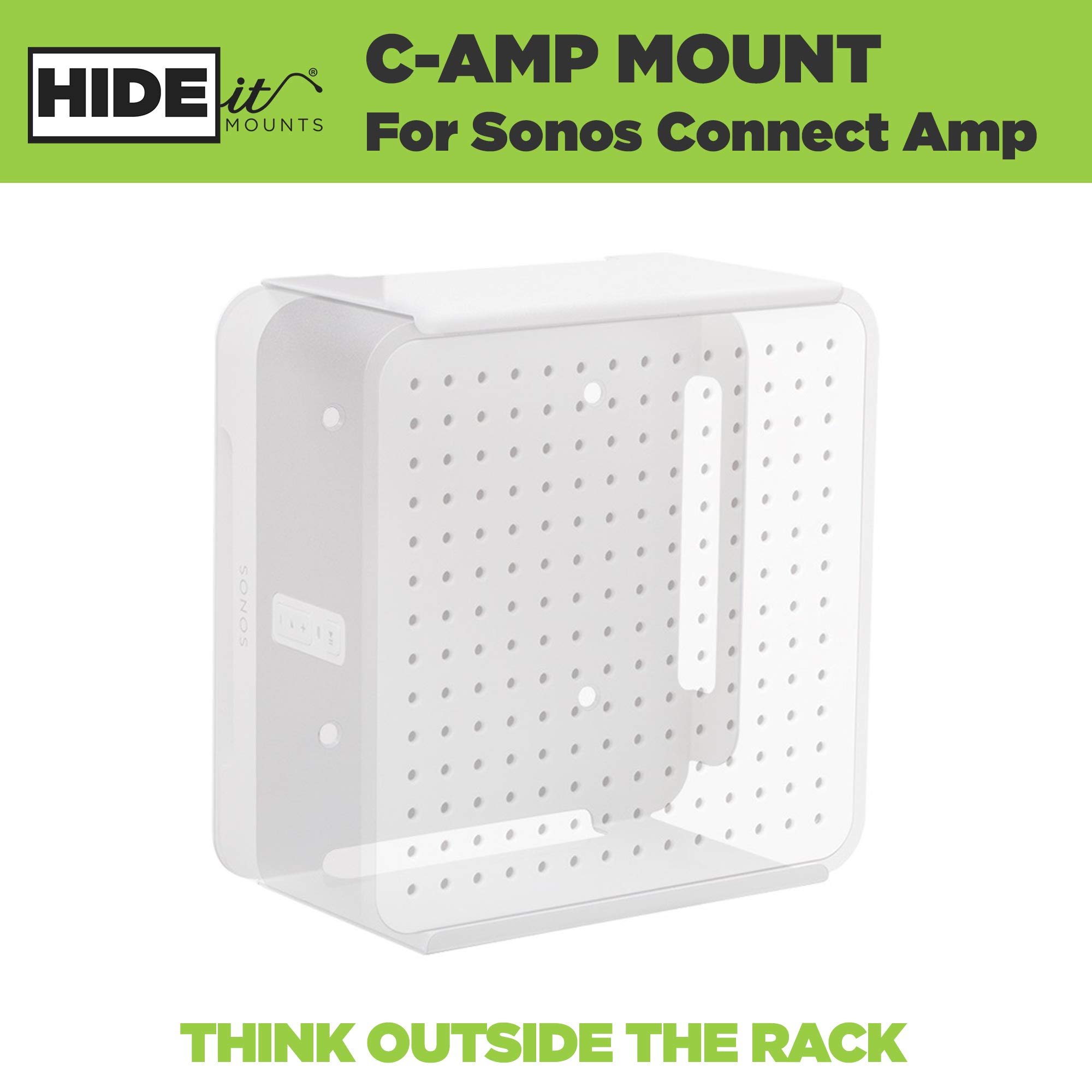 sonos connect amp wall mount