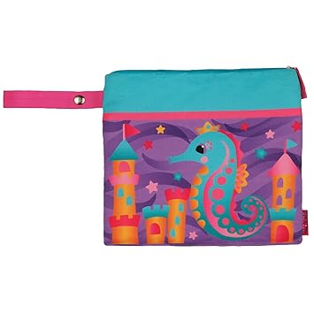 Stephen Joseph Wet Swim Bag - Seahorse