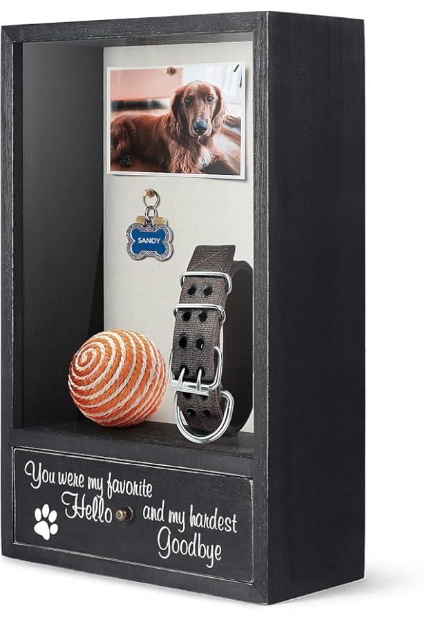 shadow box for dog ashes