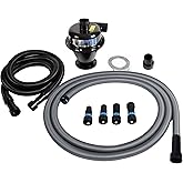 Cen-Tec Systems 97525 Quick Click Dust Collection Separator, Black