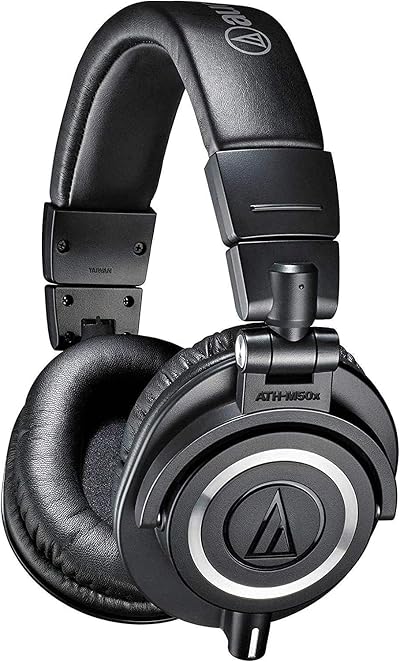 Audio-Technica M50x Professional Monitor Headphones Black