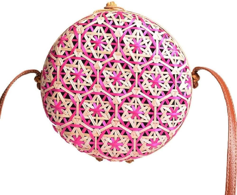 round rattan bag nz