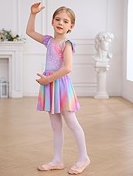 MdnMd Dance Ballet Leotard with Skirt Combo Classic
