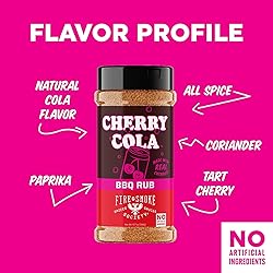 Fire & Smoke Society Cherry Cola Dry Rub | BBQ