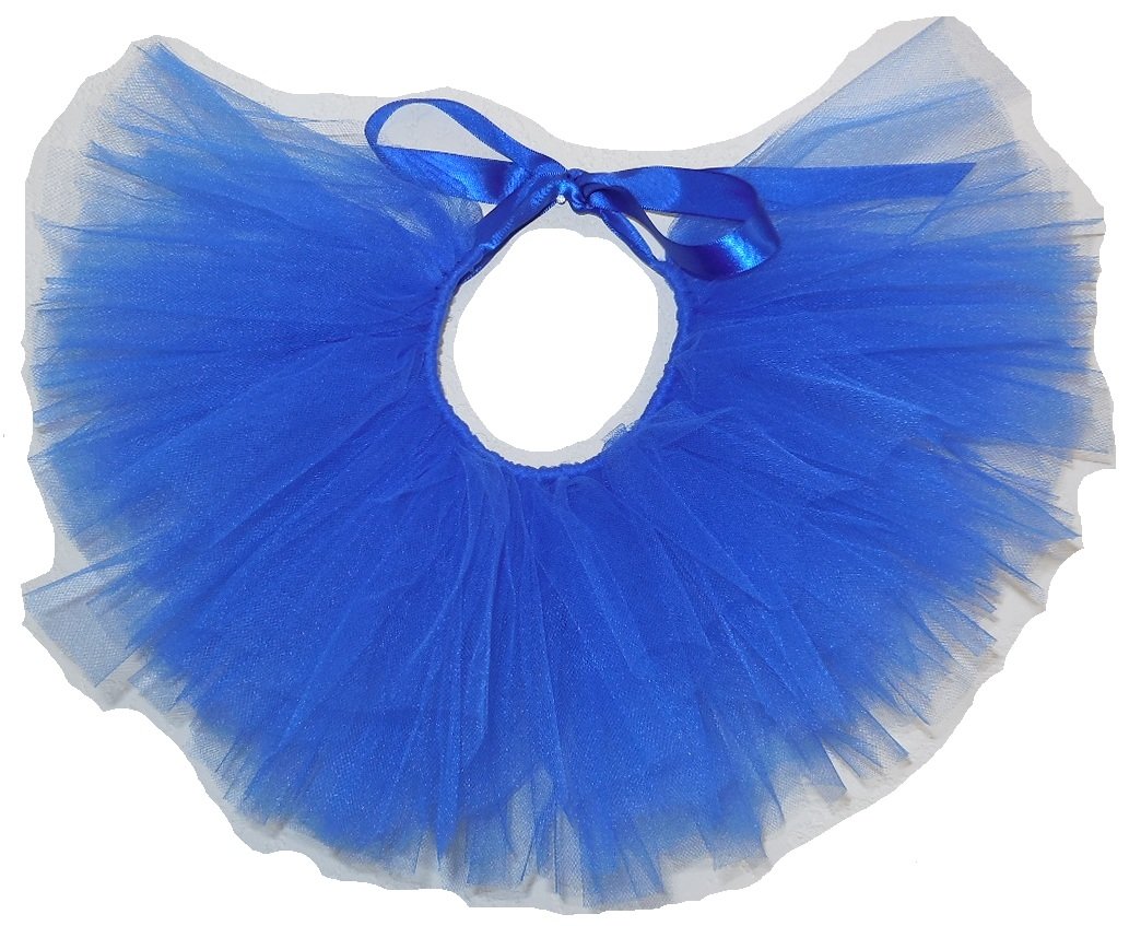 PAWPATU Tulle Tutu for Dogs or Cats, Medium, Royal Blue