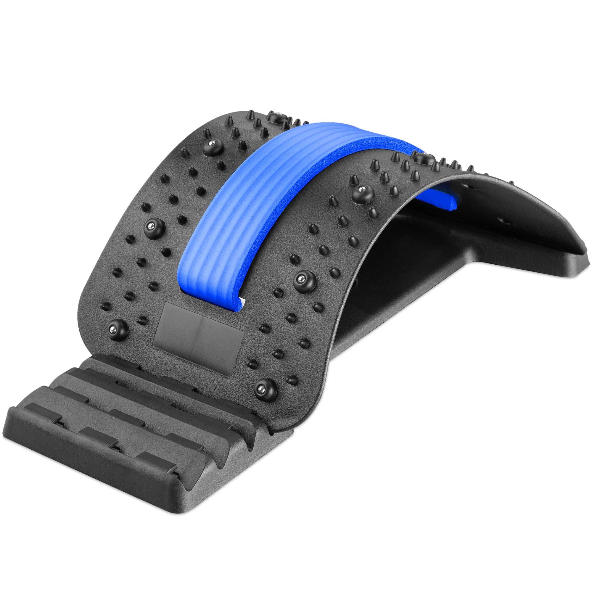 Back Stretcher for Lower Back Pain Relief, 4-Step Back Cracker Board w/ 10 Magnets & 86 Massage Points, Lumbar Back Cracking Device for Sciatica Pain Relief & Spine Decompression by KapStrom