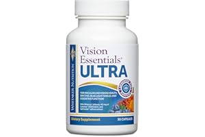 DR.WHITAKER Dr. Whitaker's Vision Essentials Ultra with Lutein | Comprehensive Support with Just One Daily Pill for Macula & Retina Health, Eye Strain, Ocular Pressure, Digital Eye Fatigue, Mood Support and More