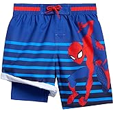 Marvel Spider-Man Compression Swim Trunks Bathing Suit UPF 50+ Quick Dry Toddler to Big Kid