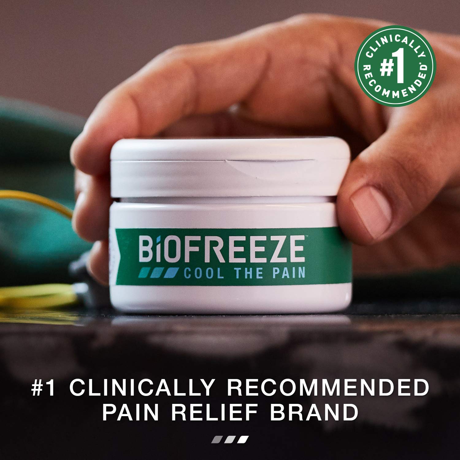 Biofreeze Arthritis Pain Relief Cream, Fast Acting, Long Lasting, & Powerful Topical Pain Reliever, 3 oz. Jar: Industrial & Scientific