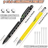 KEZKALS 9-in-1 2-Pack Multifunction Pen Set Gift for Men Dad view 4