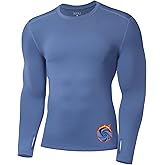 Moozava Mens Thermal Long Sleeve Shirt Fleece Lined Compression Base Layer Top Cold Weather Gear Hunting Athletic Undershirt