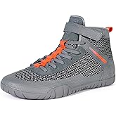 Wrestling Shoes Mens Boxing Shoe Fitness Weightlifting Powerlifting Zero Drop Sole