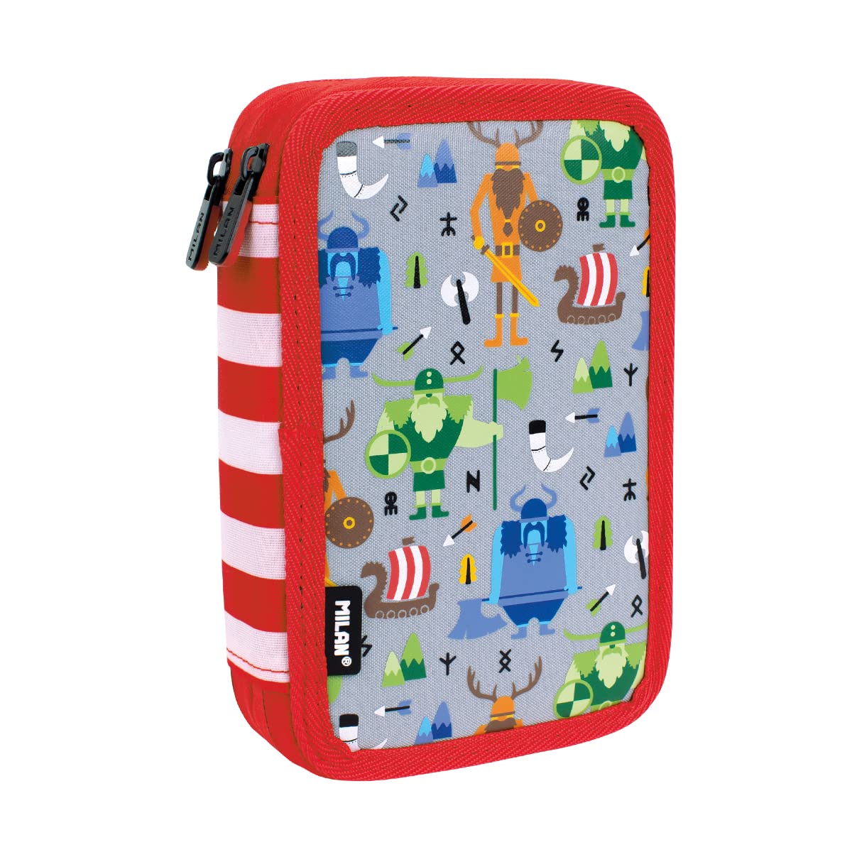 MILAN® Vikings Special Series 2 Tier Pencil Case